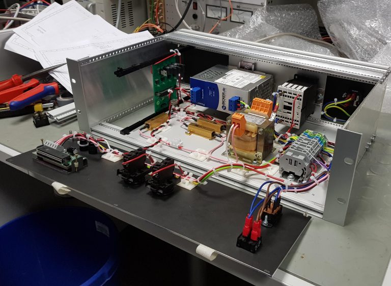 Plasma-Zündquelle Prototyp innen