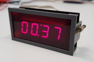 Digitalanzeige Stoppuhr